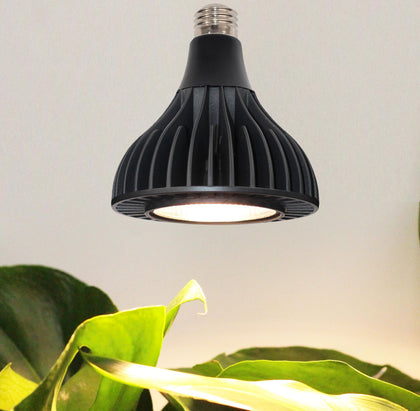 Grow Lights for Indoor Plants, 40W LED Full Spectrum Grow Bulb, 3000K Warm White (E26/E27), CRI 97+, Non-Dimmable