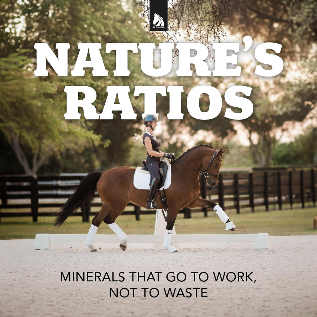 Rock Crushed Loose Mineral Salt Electrolyte Supplement for Horses (25 LBS)