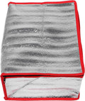 Insulated Shipping Bag Aluminum Flat Bottom Liner for Seafood