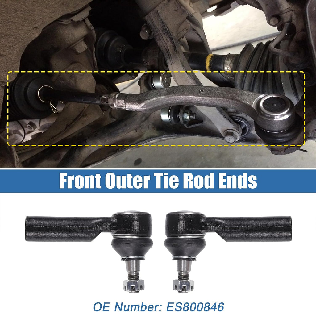 X AUTOHAUX Tie Rod Ends Kit Tie Rod End for Ford Escape 2005-2007 ES800846
