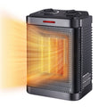 1500W Ceramic Space Heater, Fast Portable Indoor Heater, Black