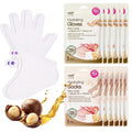 Hydrating Hand & Foot Masks, Relieve and Soften Dry, Overworked Skin, Self Care Gifts for Women, Spa Kit, 6