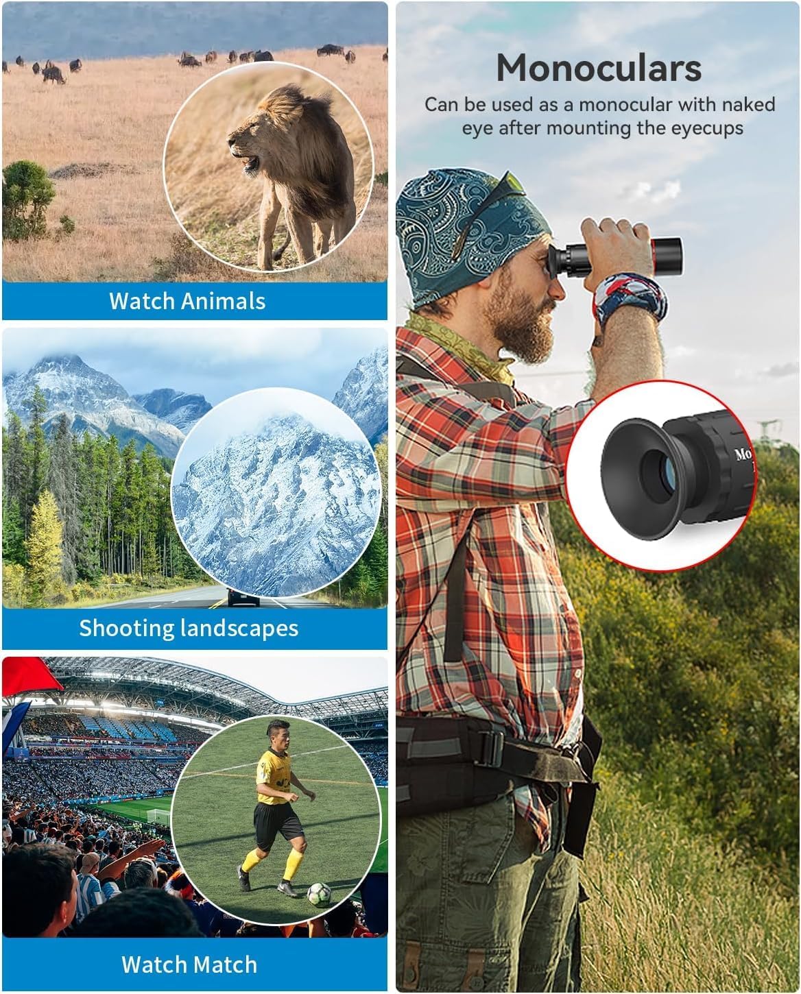 4 in 1 Phone Photography Kit, 18X Telephoto Lens, 198° Fisheye Lens, 15X Macro Lens, 0.63X Wide Angle Lens, Set with