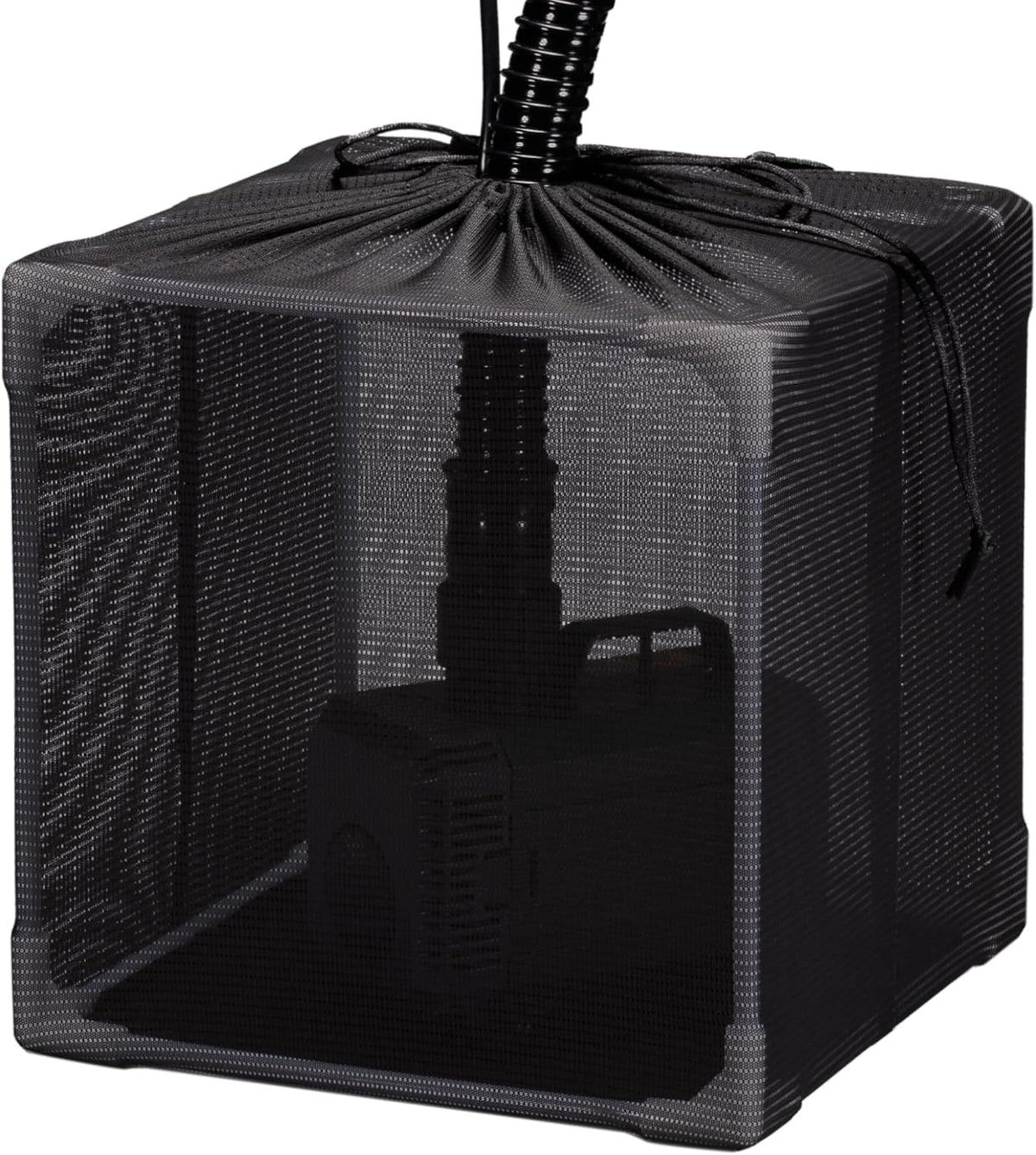Pond Filter, 10" Fine Mesh Water Pump Barrier Bag Box Basket