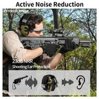 Electronic Shooting Earmuffs NRR23dB Sound Amplification Hearing Protection
