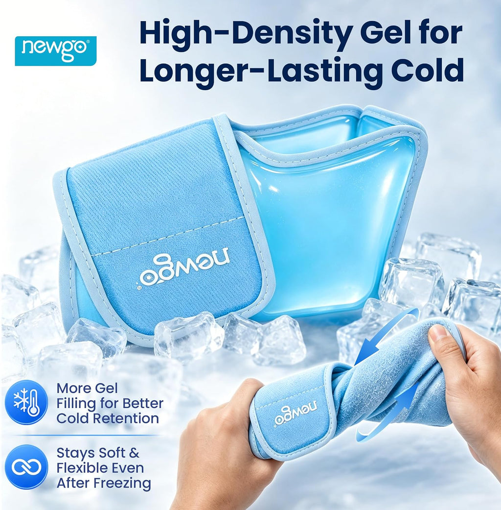 Ankle Ice Pack Wrap for Plantar Fasciitis, Swelling & Sprain Relief