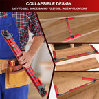 Portable Stair Tread Template Tool, Simple Assembly Stair Measuring Tool