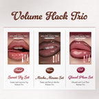 Volume Hack Trio | 3 Step Plumping Lip Kit | Sweet Fig Set