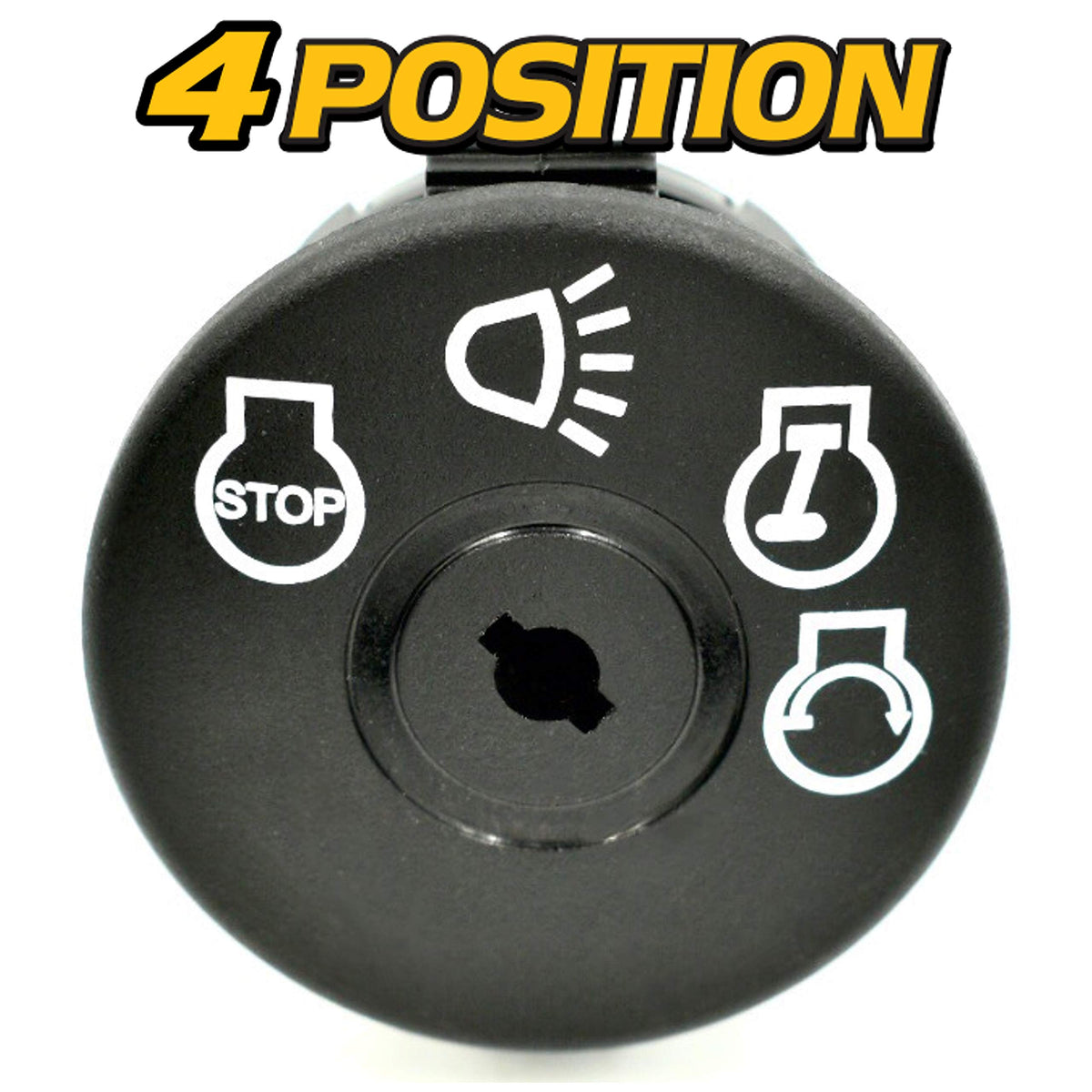 Starter Ignition Switch for John Deere w/Soft-Grip Key D & LT-Series