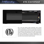60 inch Electric Fireplace Recessed and Wall Mounted Insert