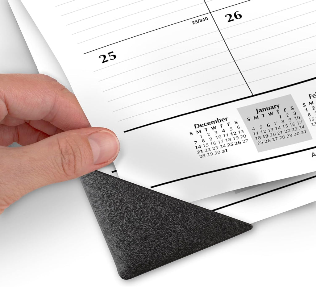 2026 Desk Calendar, Monthly, Desk Pad, 21-3/4" x 17", Large, Ruled Blocks (SK240026), White