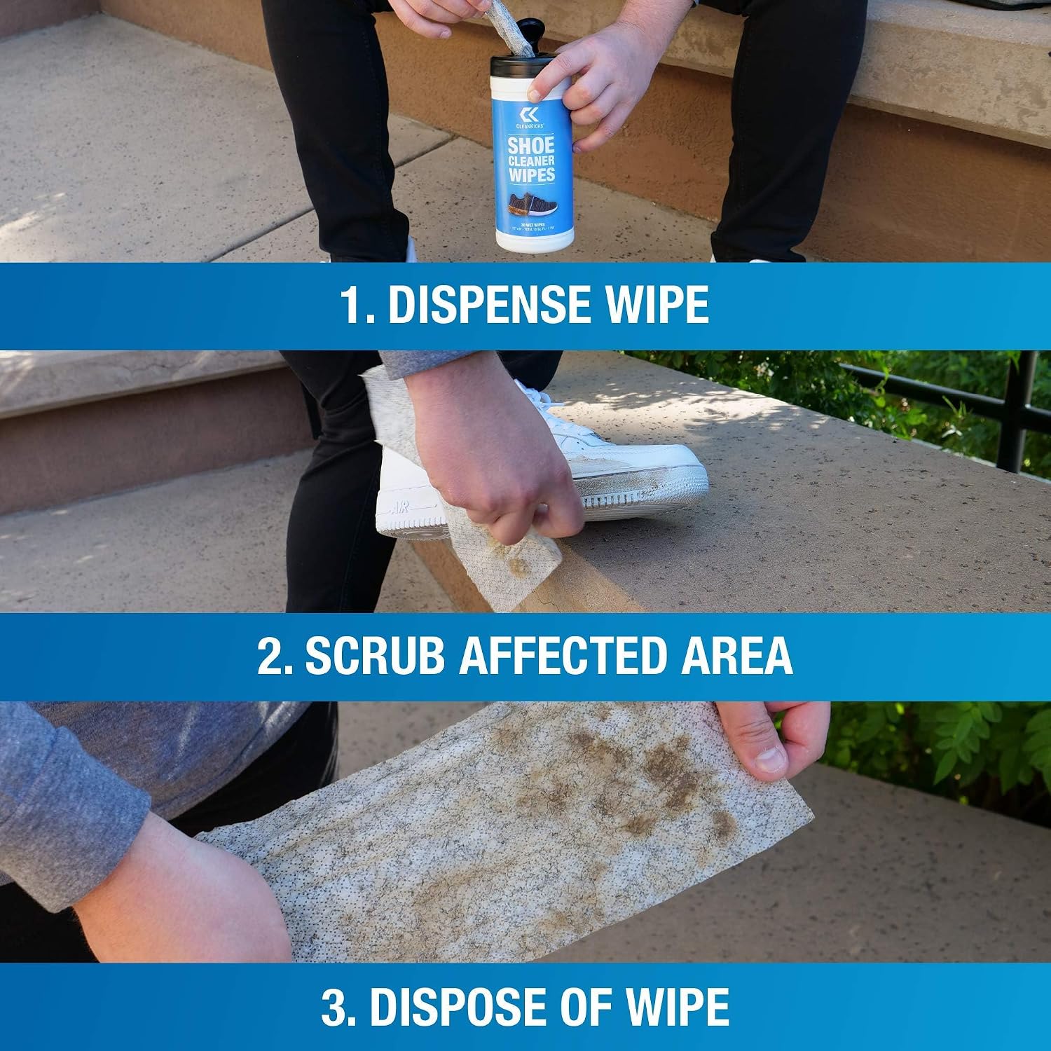 Shoe Cleaner Shoe Wipes