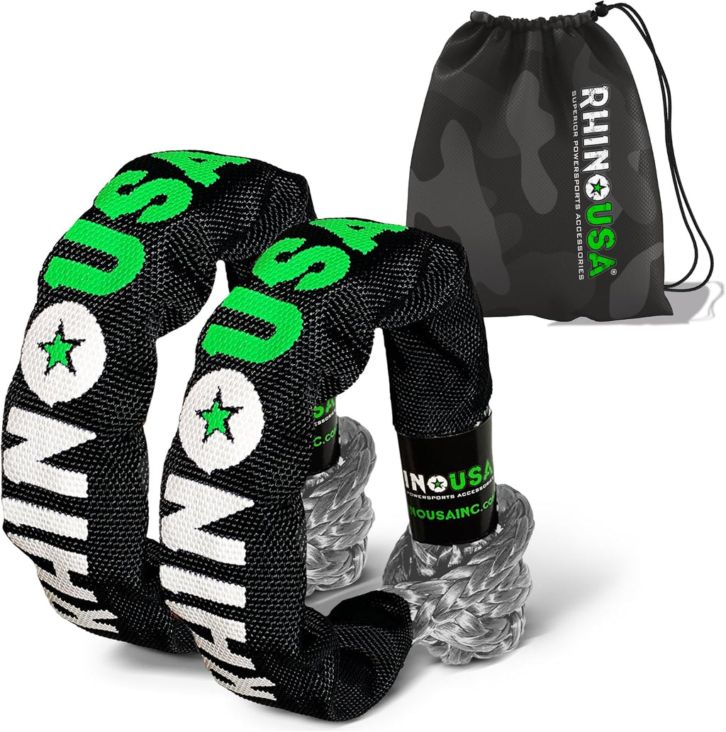 Synthetic Soft Shackle Rope (2-Pack) - 44,050lb Offroad Recovery