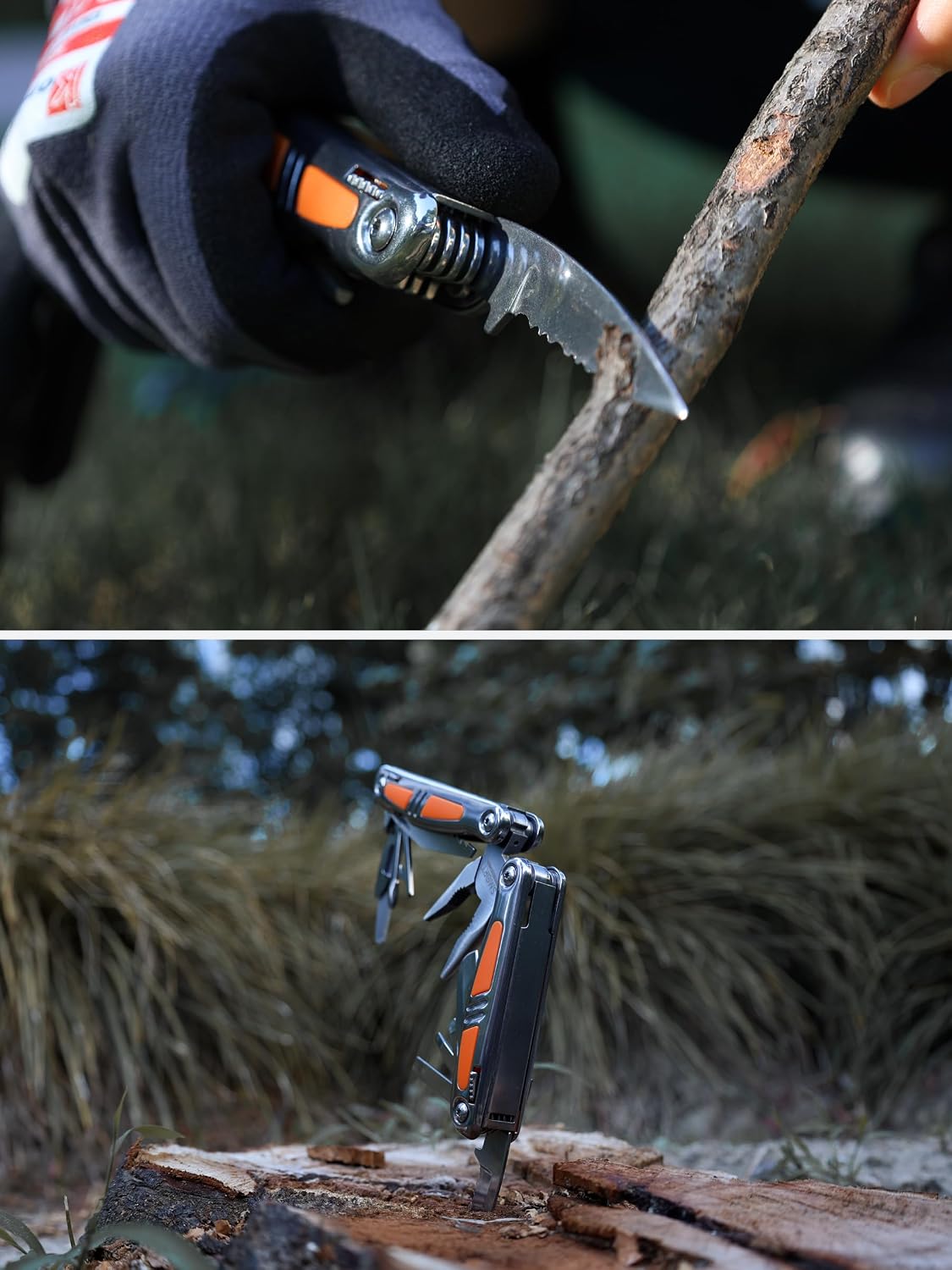 14-in-1 Multitool Pliers, Premium Gift Box Packaging, Ideal Gift for Dad | Small Pocket Knife Multitool, Mini Utility