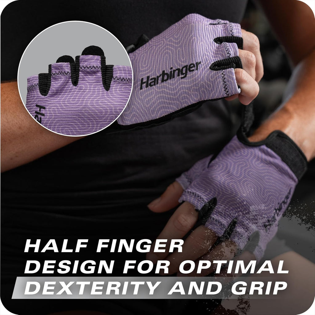 Power Gloves 3.0 - Durable Half Finger Weightlifting Gloves with Adjustable Wrist Closure, Breathable Leather Palm