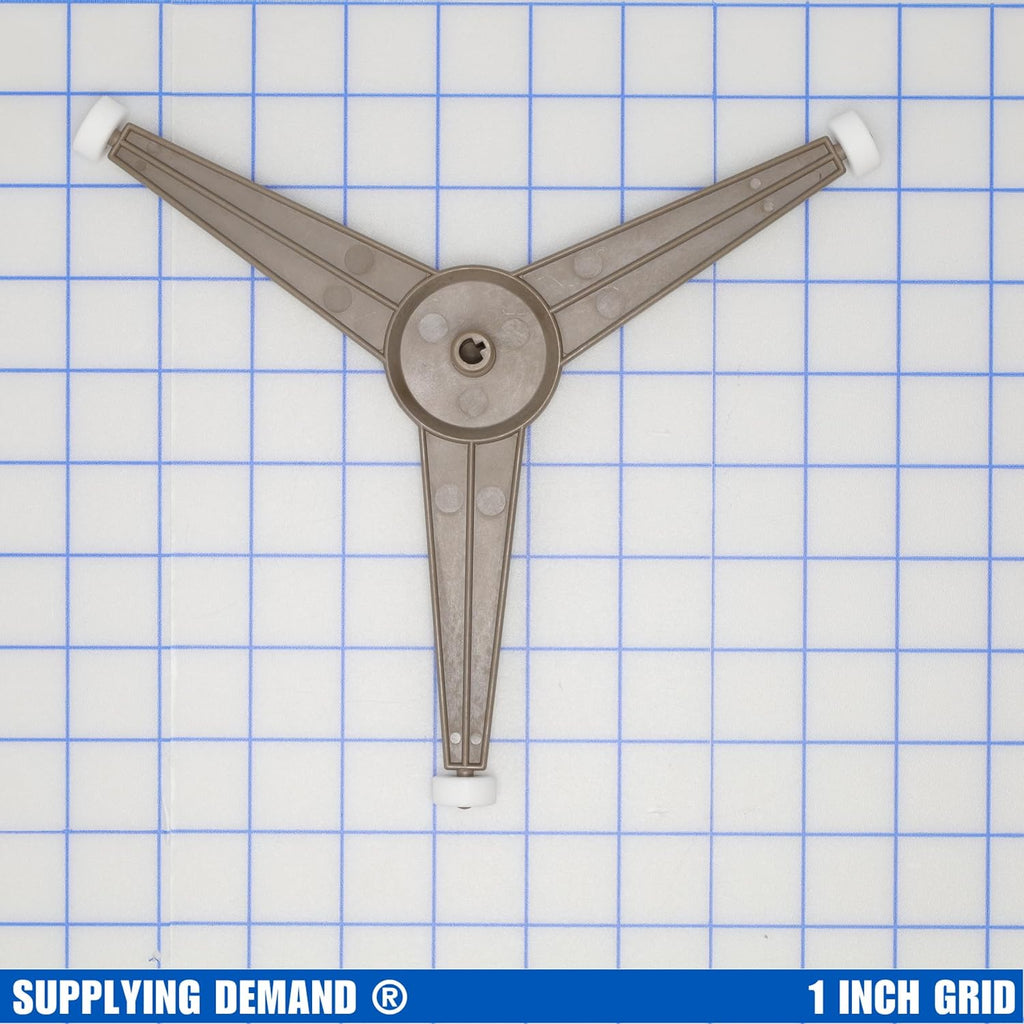 WB06T10012 Microwave Turntable Tray Support with Roller Wheel Ring - Replaces 1084993, AH952323