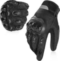 Breathable Mesh Motorcycle Gloves, Touchscreen Protective Motorbike Gloves for Men and Women BMX ATV MTB Riding, Road