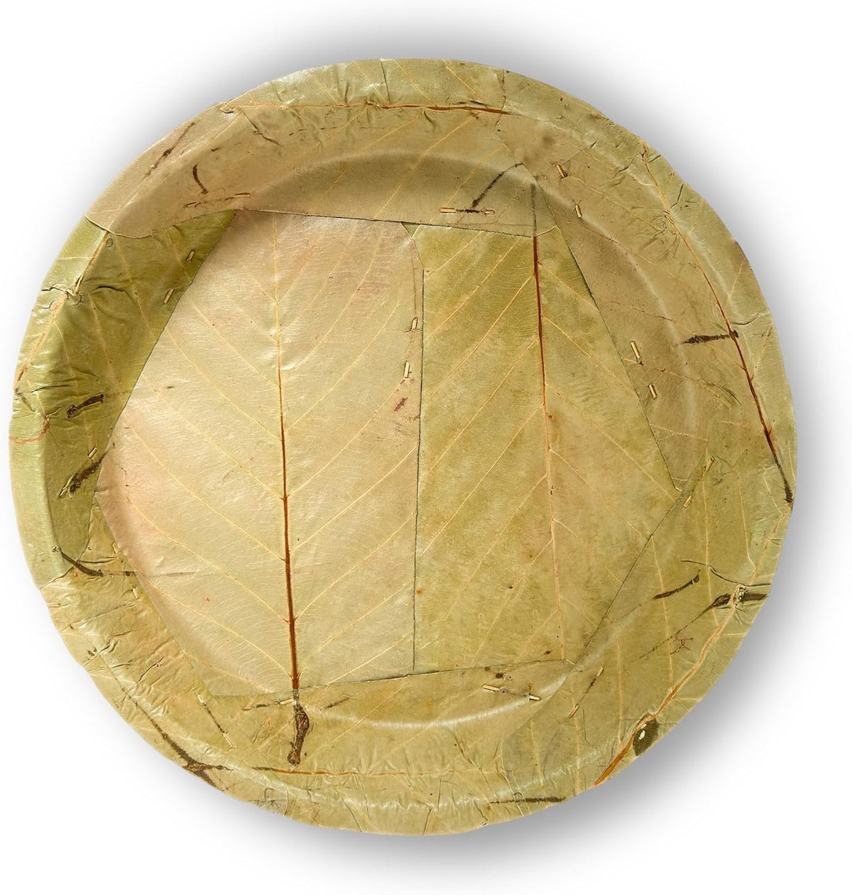 Single Use Sal Leaf Plates (11 inch, 25/pack) | Zero Waste, Biodegradable, Backyard Compostable | For Parties