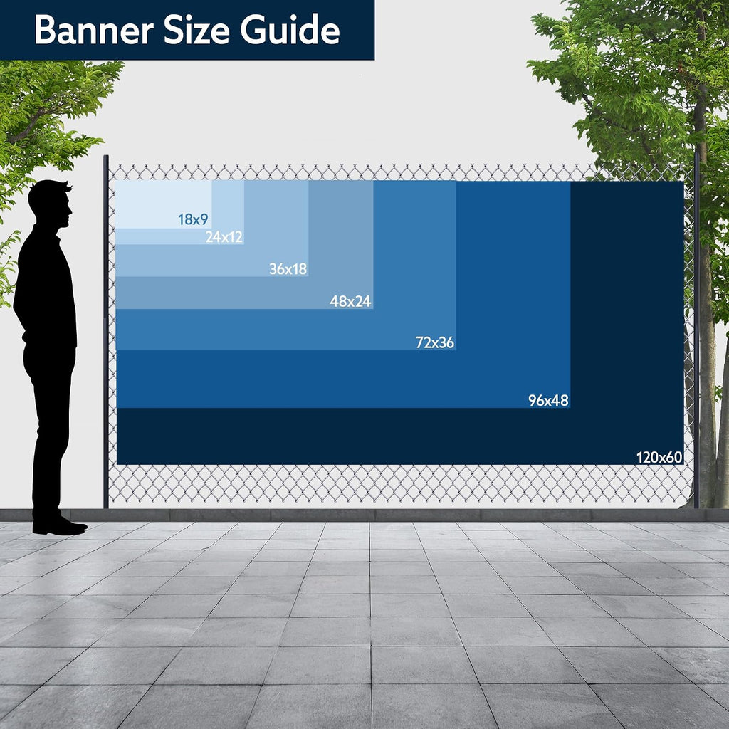 Custom Banner, Personalized Vinyl Banners Sign for Business, Event, Birthday, Party Decor, Indoor or Outdoor Vinyl