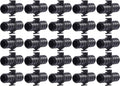 SharkBite 1/2 Inch Poly Crimp Coupling, Pack of 25, PEX Pipe, PE-RT, UP008