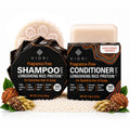 Unscented Shampoo & Conditioner Bar Set - Rice Water, Native Essence
