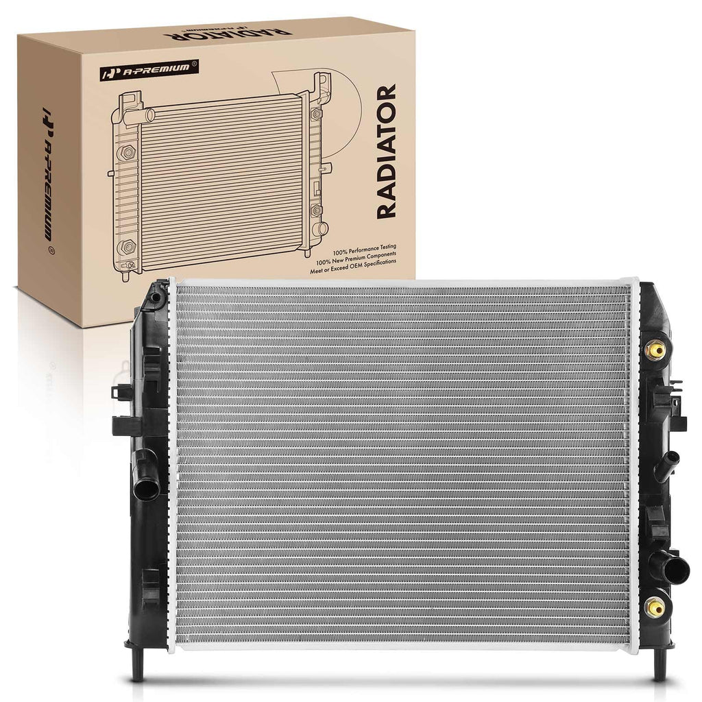 A-Premium Engine Coolant Radiator Assembly with Transmission Oil Cooler
