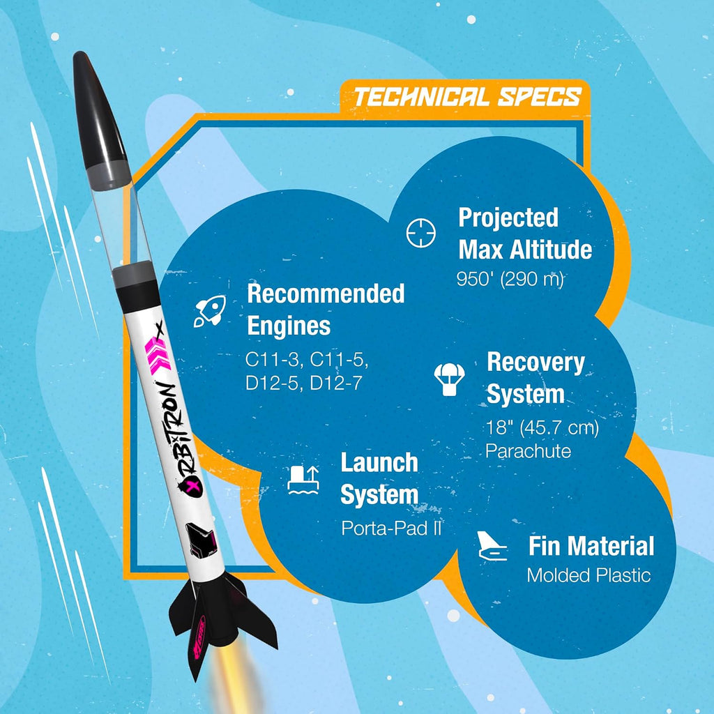 7002 Orbitron Beginner Model-Rocket Kit