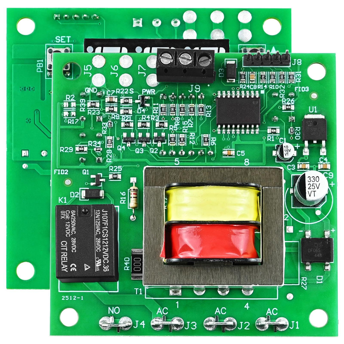 02.01.222A Control Board, 120V Thermostat Compatible with Hatco 02.01.222A