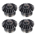 uxcell 4pcs Bevel Gear 2 Module 1:1 Reduction Rate 20T 12mm Hole Dia
