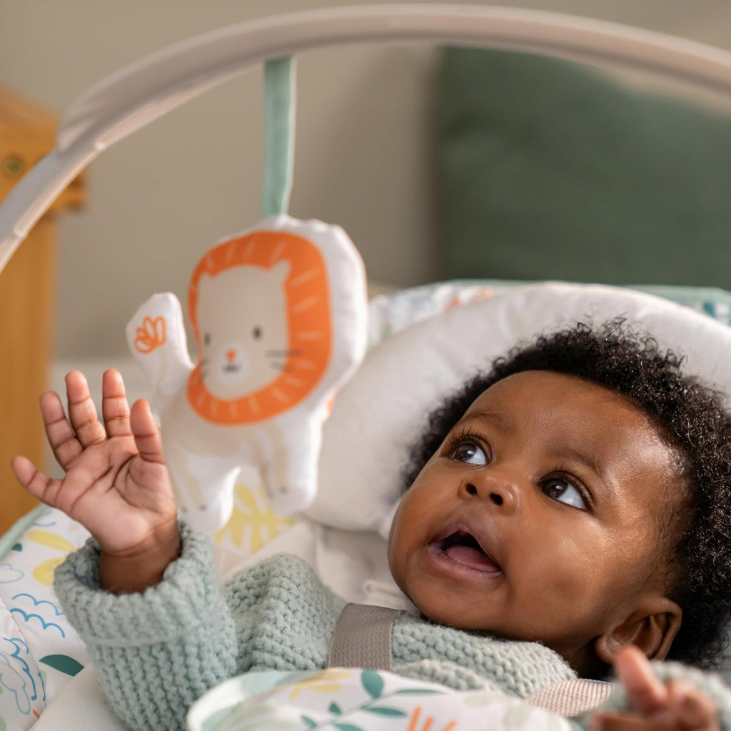 Keep Cozy 3-in-1 Grow with Me Vibrating Baby Bouncer Seat & Infant to Toddler Rocker, 0-30 Months Up to 40 lbs (Madi)