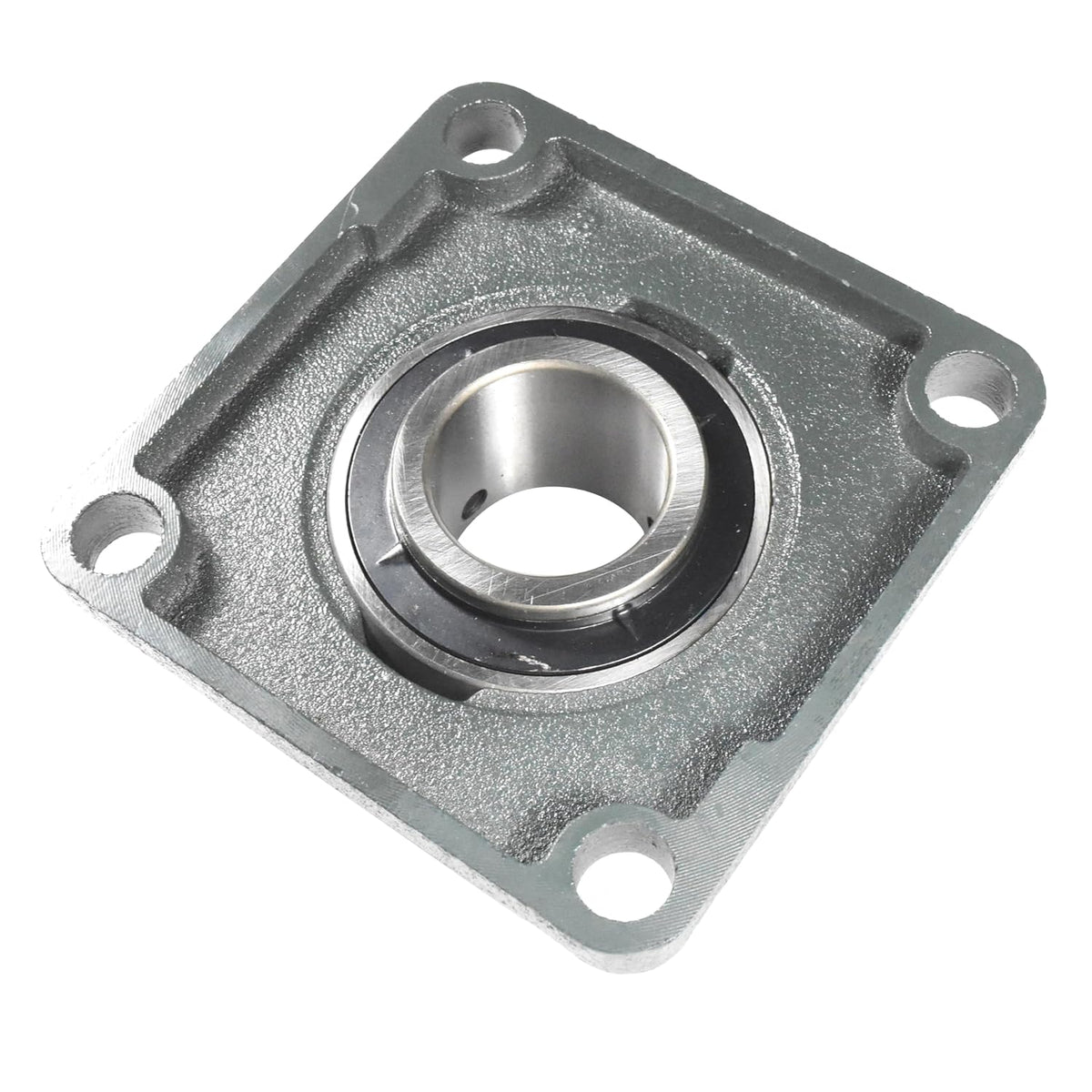 HQRP UCF211-32 Pillow Block Bearing 2-inch Bore, 4-Bolt Flange Mounted, Solid Base, Self-Alignment, Square