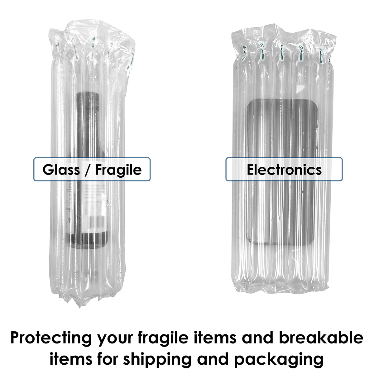 Inflatable Bubble Cushioning Wrap, 10 Inch x 144 Feet