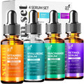 Vitamin C Skincare Serum Set, 4 Piece