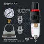 Master Airbrush True Diaphragm Airbrush Pressure Regulator