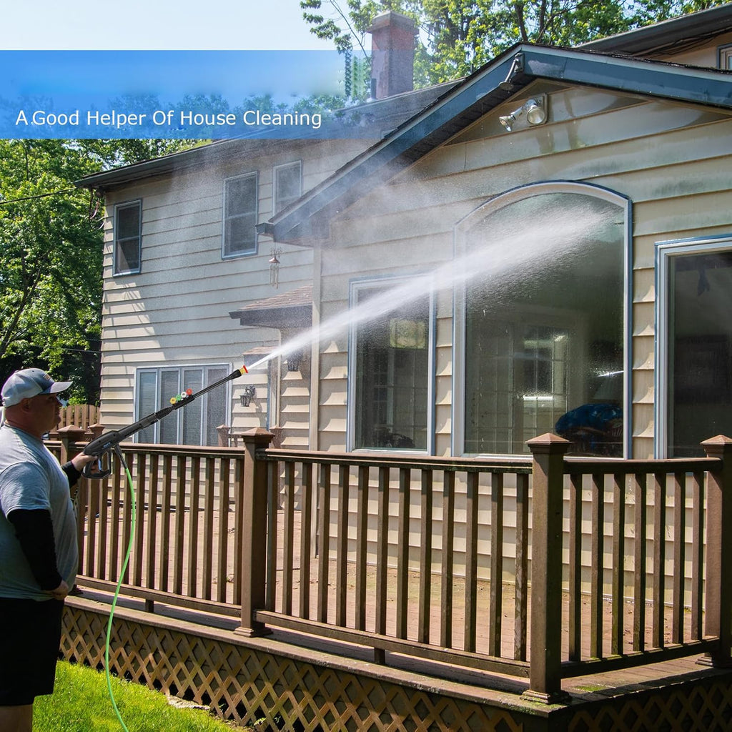 Pressure Washer 5000 PSI,2.8 GPM Power Washer with Foam Cannon,Portable Cleaner with 33ft Hose Reel,4 Nozzle Tips,and