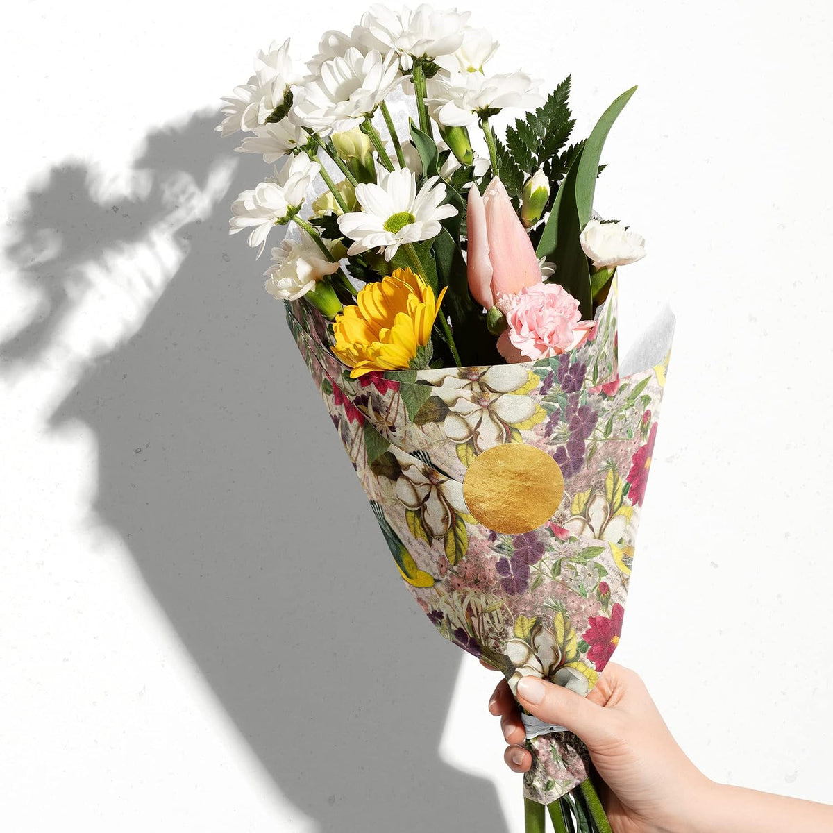 Bulk 240 Sheet-Count 20 x 30 Premium Printed Tissue Paper Available in 12 Designs, Botanic