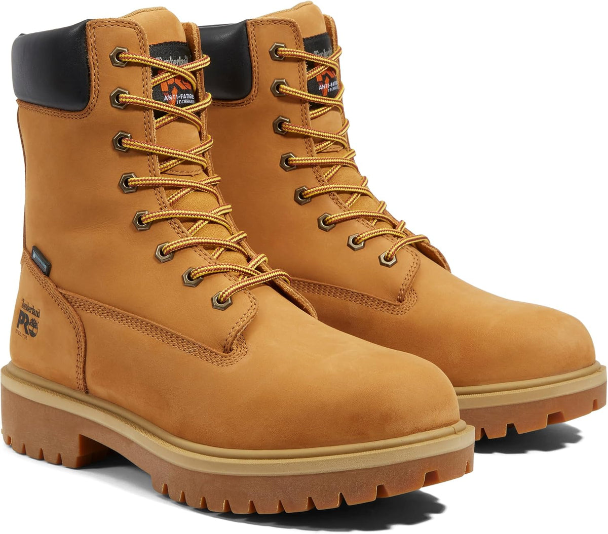 mens Direct Attach 8 Inch Steel Safety Toe Insulated Waterproof Industrial Work Boot