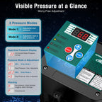 Smart Adjustable Pressure Switch for Well Pump with Dry-Run Protection