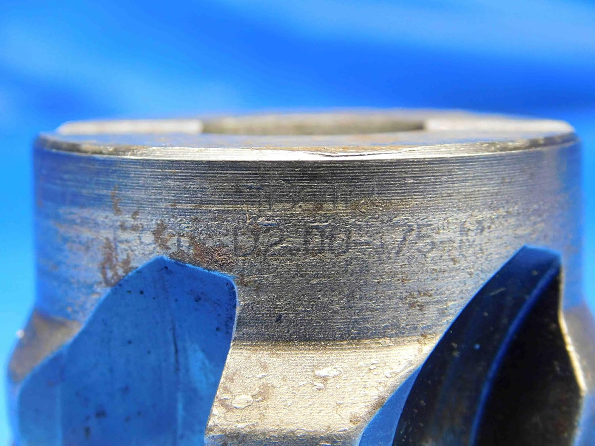 ISCAR 2" O.D. FACE Mill D2.00-75-M 3/4 Pilot 5/16 Key Holds 5 Inserts 2.0 - BR2899BS3