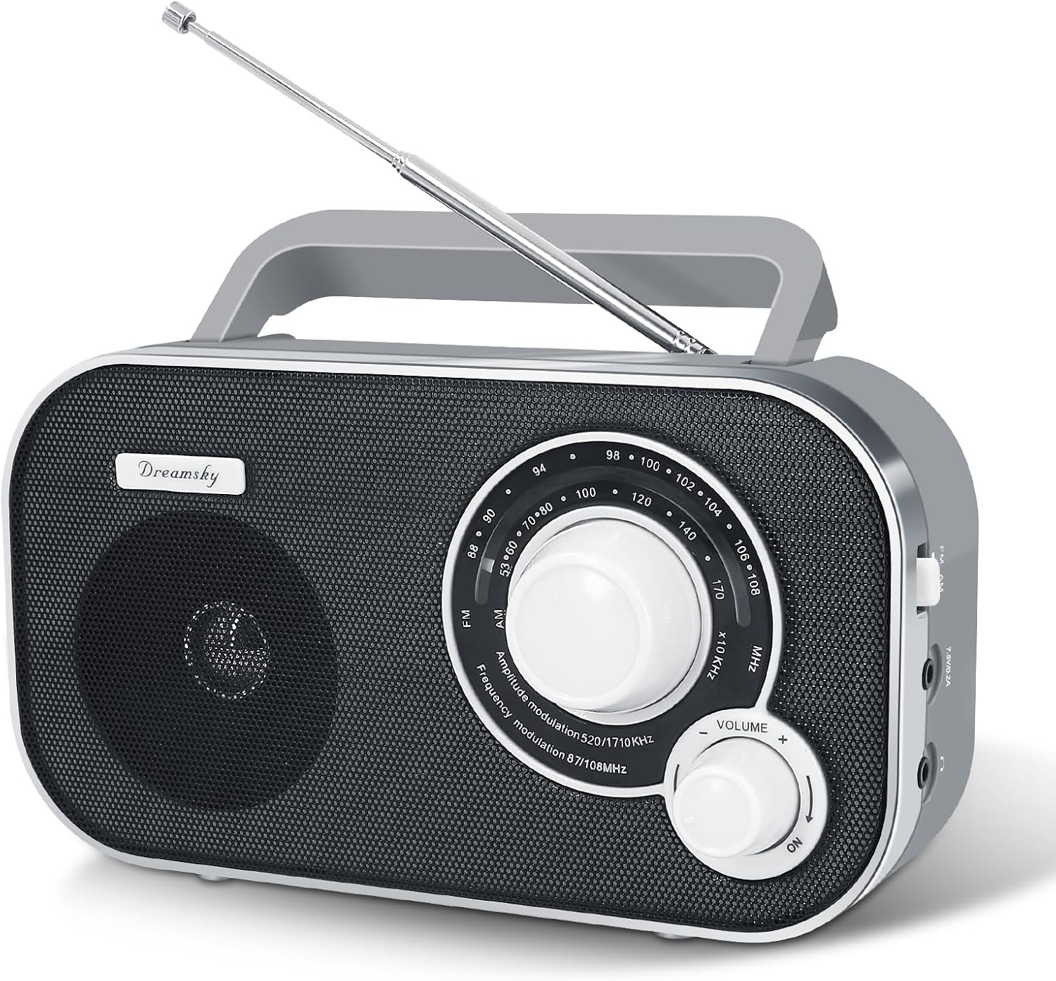 AM FM Portable Radio Plug in Wall or Battery Operated