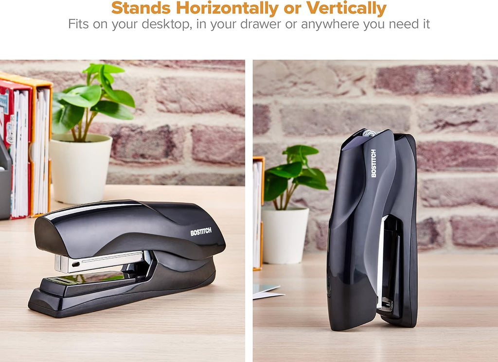 Office Heavy Duty Stapler, 40 Sheet Capacity, No Jam, Full Strip