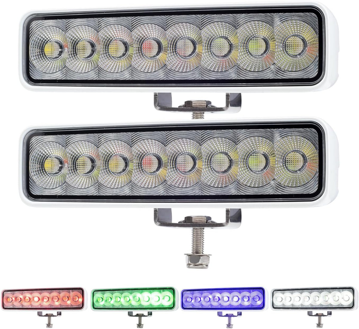 RGBW LED Spreader Lights for Boat, Waterproof Deck/Dock Lights