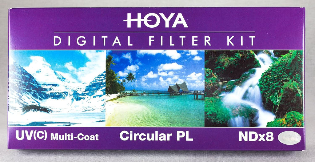 67mm (HMC UV/Circular Polarizer / ND8) 3 Digital Filter Set with Pouch