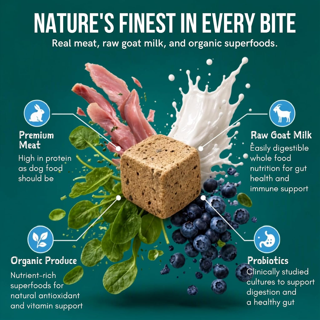 Freeze Dried Raw Dog Food - Beef Recipe, 48 oz