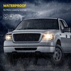 LED Headlight Assembly Compatible with 2004-2008 Ford F150 Black