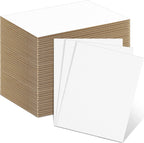 110 Pack 11 X 8.5 Inch White Cardboard Sheets