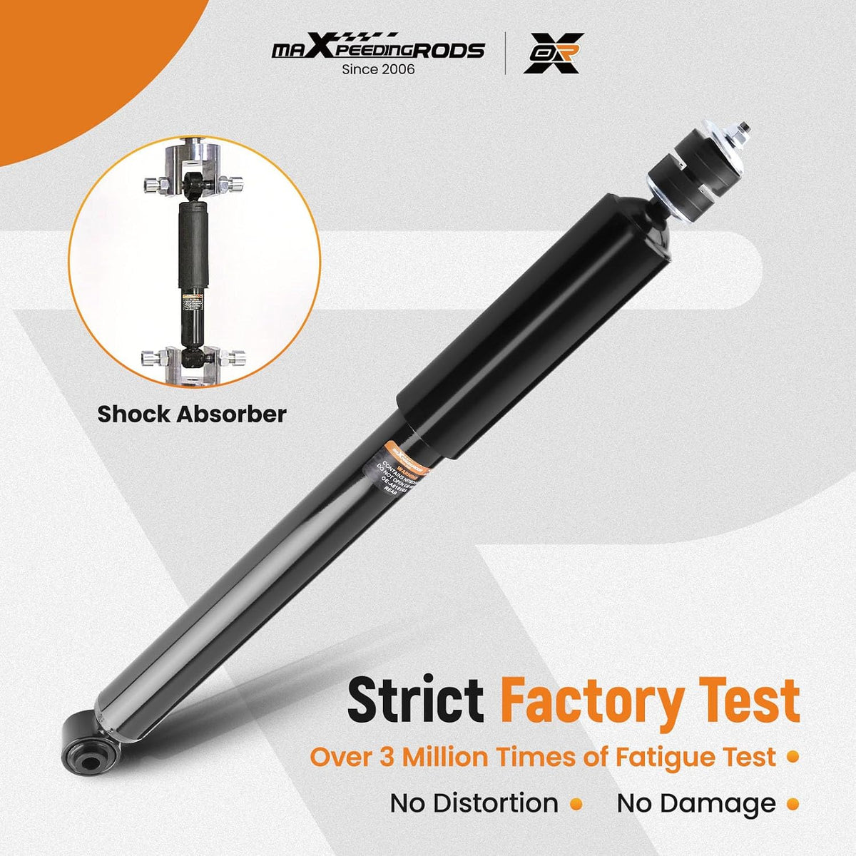 maXpeedingrods Rear Shock for Honda Civic Sedan 2006-2011, Excluding Si