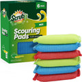 Multi-Purpose Scouring Pad - Non-Scratch Cleaning Sponges for Pots, Pans, Dishes, Utensils & Non-Stick Cookware