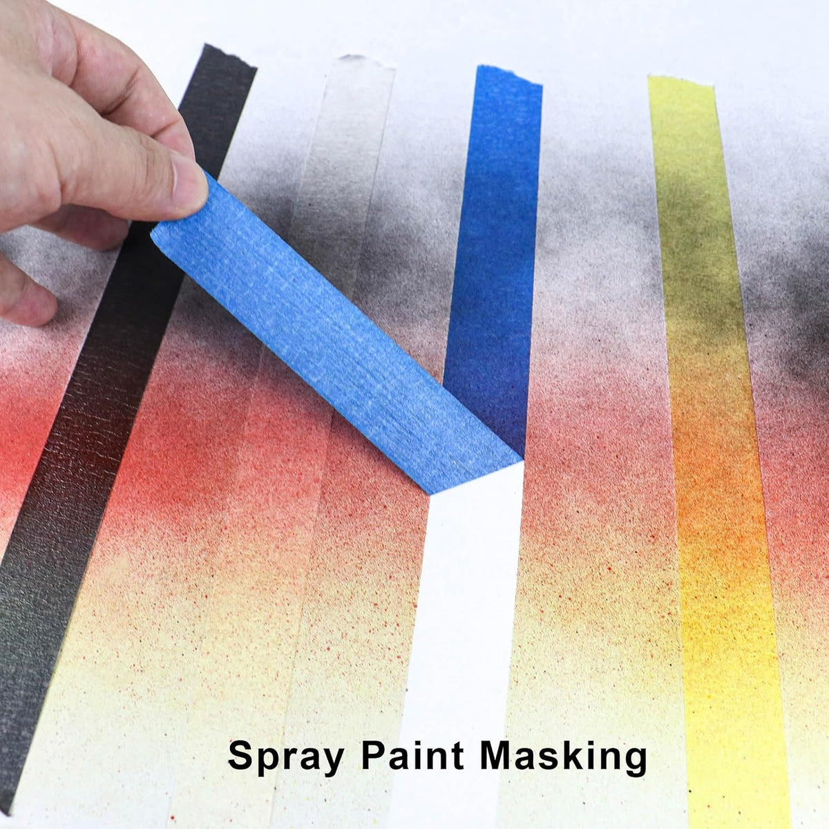 Blue Painters Tape - Masking Tape 2 Inch Wide (1.88" x 90FT) - Multi-Surface, Smart Adhesion, Indoor & Outdoor - 1