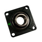 HQRP UCF211-32 Pillow Block Bearing 2-inch Bore, 4-Bolt Flange Mounted, Solid Base, Self-Alignment, Square